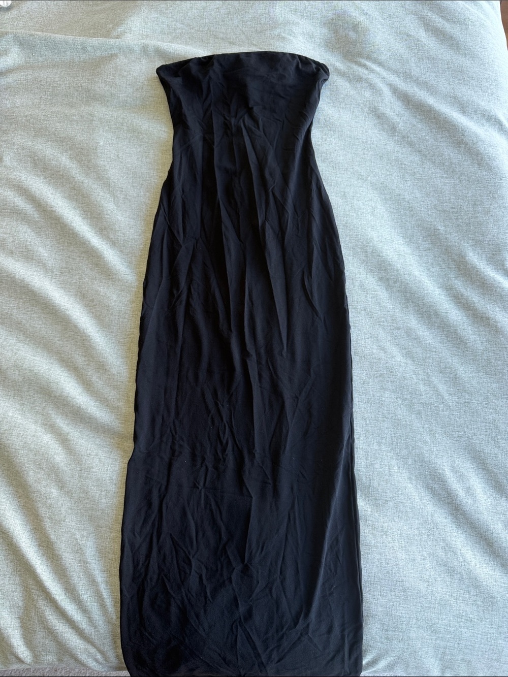 House of CB Strapless Black Maxi Dress - Classic Women’s Evening Dress